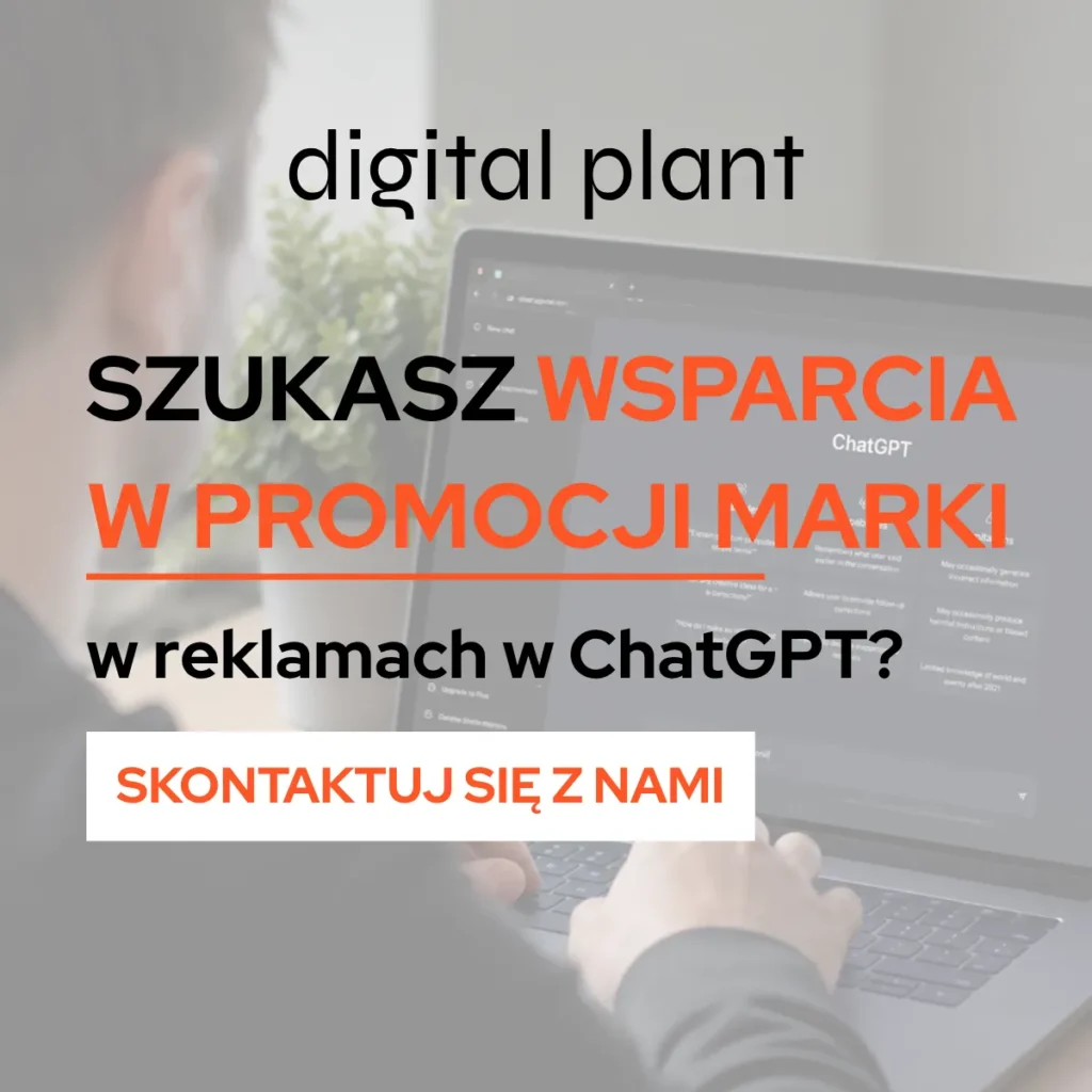 Grafika o reklamach w chatgpt