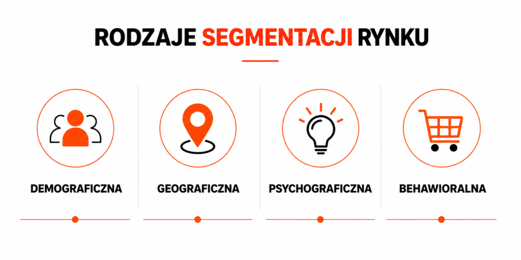Rodzaje-segmentacji-rynku-demograficzna-geograficzna-psychograficzna-i-behawioralna-przedstawione-w-formie-infografiki